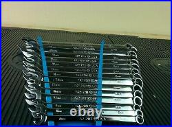 #ak260 ARMSTRONG LONG METRIC COMBINATION WRENCH SET 7MM TO 22MM 15pc